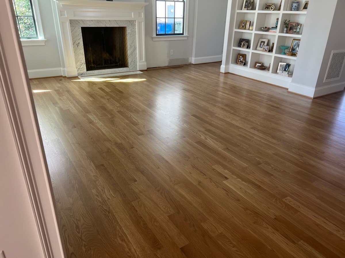 Hardwood Floor Refinishing - Ashley Jenkins project NC